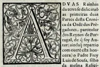 Picture 1 of 38 from Primeira[-quarta] parte da historia de S. Domingos : particular do reino e conquistas de Portugal (1623), leaf 9