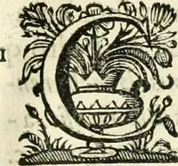 An illustration from Primeira[-segunda] parte da Historia ecclesiastica dos arcebispos de Braga, e dos santos, e varoes illustres, que florecerão neste arcebispado (1634)