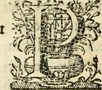 An illustration from Primeira[-segunda] parte da Historia ecclesiastica dos arcebispos de Braga, e dos santos, e varoes illustres, que florecerão neste arcebispado (1634)