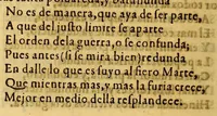 Picture 6 of 7 from Primera parte de Arauco domado, compuesto por el licenciado Pedro de Oña. .. (1596), leaf 658
