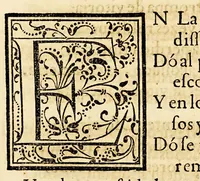 An illustration from Primera parte de Cortés Valeroso, y Mexicana, de Gabriel Lasso de la Vega . (1588)