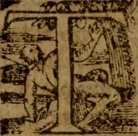 An illustration from Primera parte de Gvzman de Alfarache, (1600)
