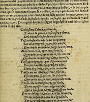 An illustration from Primera parte de la miscelanea austral de don Diego D'Avalos y Figueroa, en varios coloquios. Interlocutores, Delio, y Cilena. Con la Defensa de damas. (1602)