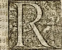 An illustration from Primera parte de las demostraciones católicas y principios en q<ue> se funda la verdad de nuestra christiana religión (1593)