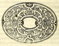 An illustration from Primera parte de la chronica augustiniana de Mechoacan, : en que se tratan, y escriuen las vidas de nueue varones apostolicos, augustinianos. (1624)