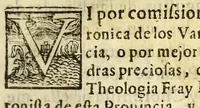 An illustration from Primera parte de la chronica augustiniana de Mechoacan, : en que se tratan, y escriuen las vidas de nueue varones apostolicos, augustinianos. (1624)