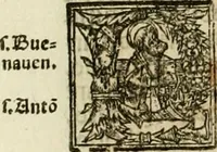 An illustration from Primera parte de las Cronicas de la orden de los frayles menores del seraphico padre Sant Francisco, instituydor y primero ministro general, que se puede llamar vitas patrum de los menores .. (1563)