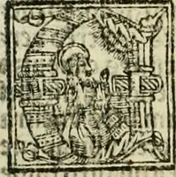 An illustration from Primera parte de las Cronicas de la orden de los frayles menores del seraphico padre Sant Francisco, instituydor y primero ministro general, que se puede llamar vitas patrum de los menores .. (1563)