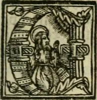 An illustration from Primera parte de las Cronicas de la orden de los frayles menores del seraphico padre Sant Francisco, instituydor y primero ministro general, que se puede llamar vitas patrum de los menores .. (1563)