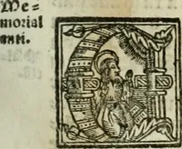 An illustration from Primera parte de las Cronicas de la orden de los frayles menores del seraphico padre Sant Francisco, instituydor y primero ministro general, que se puede llamar vitas patrum de los menores .. (1563)