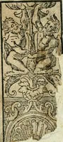 An illustration from Primera parte de las Cronicas de la orden de los frayles menores del seraphico padre Sant Francisco, instituydor y primero ministro general, que se puede llamar vitas patrum de los menores .. (1563)