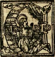 An illustration from Primera parte de las Cronicas de la orden de los frayles menores del seraphico padre Sant Francisco, instituydor y primero ministro general, que se puede llamar vitas patrum de los menores .. (1563)