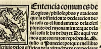An illustration from Primera parte de las diferencias de libros q[ue] ay en el vniuerso. (1540)