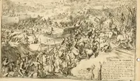 An illustration from Primera[-segunda] decada de las guerras de Flandes ... (1681)