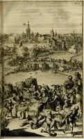 An illustration from Primera[-segunda] decada de las guerras de Flandes ... (1681)