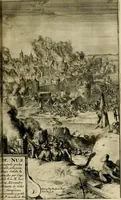An illustration from Primera[-segunda] decada de las guerras de Flandes ... (1681)
