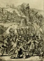 An illustration from Primera[-segunda] decada de las guerras de Flandes ... (1681)