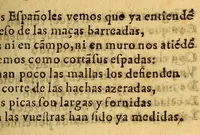 An illustration from Primera segunda, y tercera partes de la Araucana de don Alonso de Ercilla y Cuñiga . (1592)