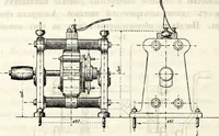An illustration from Primienenie elektricheskago osvieshcheniia dlia voennykh tsielei : s chetyrmia listami chertezhei i politipazhami (1879)