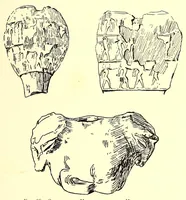 An illustration from Primitive art in Egypt (1905)