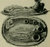 An illustration from Primitive man; (1900)