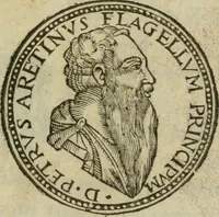 An illustration from Del primo[-sesto] libro de le lettere di M. Pietro Aretino (1608)