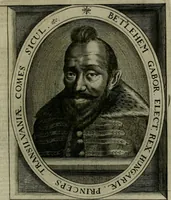 An illustration from Princelyck cabinet : verthoonende t'leven afcomste ende afbeeldingen der voornaemste vorste[n], princen, graven en heeren van Europa jegenwoordig regierende : mitsgaders beschrijvinge vanden staet, landen, rijckdommen ende incomsten der selver ... (1625)