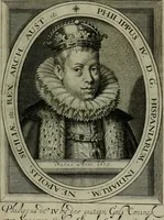 An illustration from Princelyck cabinet : verthoonende t'leven afcomste ende afbeeldingen der voornaemste vorste[n], princen, graven en heeren van Europa jegenwoordig regierende : mitsgaders beschrijvinge vanden staet, landen, rijckdommen ende incomsten der selver ... (1625)