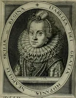 Picture 15 of 91 from Princelyck cabinet : verthoonende t'leven afcomste ende afbeeldingen der voornaemste vorste[n], princen, graven en heeren van Europa jegenwoordig regierende : mitsgaders beschrijvinge vanden staet, landen, rijckdommen ende incomsten der selver ... (1625), leaf 26