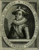 An illustration from Princelyck cabinet : verthoonende t'leven afcomste ende afbeeldingen der voornaemste vorste[n], princen, graven en heeren van Europa jegenwoordig regierende : mitsgaders beschrijvinge vanden staet, landen, rijckdommen ende incomsten der selver ... (1625)
