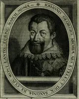 An illustration from Princelyck cabinet : verthoonende t'leven afcomste ende afbeeldingen der voornaemste vorste[n], princen, graven en heeren van Europa jegenwoordig regierende : mitsgaders beschrijvinge vanden staet, landen, rijckdommen ende incomsten der selver ... (1625)