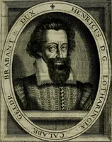 An illustration from Princelyck cabinet : verthoonende t'leven afcomste ende afbeeldingen der voornaemste vorste[n], princen, graven en heeren van Europa jegenwoordig regierende : mitsgaders beschrijvinge vanden staet, landen, rijckdommen ende incomsten der selver ... (1625)