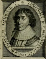 An illustration from Princelyck cabinet : verthoonende t'leven afcomste ende afbeeldingen der voornaemste vorste[n], princen, graven en heeren van Europa jegenwoordig regierende : mitsgaders beschrijvinge vanden staet, landen, rijckdommen ende incomsten der selver ... (1625)