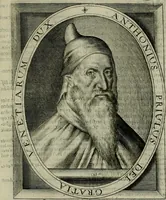 An illustration from Princelyck cabinet : verthoonende t'leven afcomste ende afbeeldingen der voornaemste vorste[n], princen, graven en heeren van Europa jegenwoordig regierende : mitsgaders beschrijvinge vanden staet, landen, rijckdommen ende incomsten der selver ... (1625)