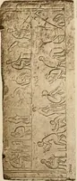 An illustration from Principaux monuments du Musée égyptien de Florence : première partie : stèles, bas-reliefs et fresques (1882)