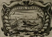 An illustration from Principe perfecto y ministros aiustados : documentos politicos, y morales en emblemas (1662)