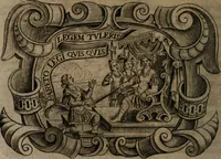 An illustration from Principe perfecto y ministros aiustados : documentos politicos, y morales en emblemas (1662)