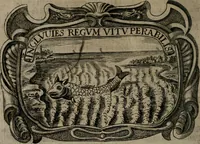 An illustration from Principe perfecto y ministros aiustados : documentos politicos, y morales en emblemas (1662)