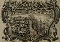 An illustration from Principe perfecto y ministros aiustados : documentos politicos, y morales en emblemas (1662)
