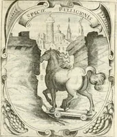 An illustration from Idea de vn principe politico christiano : representada en cien empresas (1640)