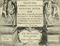 Picture 2 of 126 from Idea de vn principe politico christiano : representada en cien empresas (1640), leaf 4