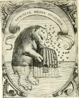 Picture 85 of 126 from Idea de vn principe politico christiano : representada en cien empresas (1640), leaf 487