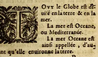 An illustration from Principes de cosmographie: (1643)