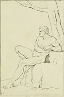 An illustration from Principes de dessein (1700)