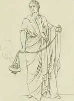 An illustration from Principes de dessein (1700)