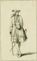 An illustration from Principes de dessein (1700)