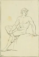 An illustration from Principes de dessein (1700)