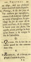Picture 5 of 6 from Principes du jeu de trictrac, : a la portée des commençans: avec une table alphabétique des termes de ce jeu (1778), leaf 101