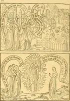 An illustration from Principia typographica. The block-books, or xylographic delineations of scripture history; issued in Holland, Flanders and Germany, during the fifteenth century, exemplified and considered in connexion with the origin of printing. To which is added an attempt to elucidate the character of the paper-marks of the period (1858)