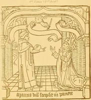 Picture 48 of 67 from Principia typographica. The block-books, or xylographic delineations of scripture history; issued in Holland, Flanders and Germany, during the fifteenth century, exemplified and considered in connexion with the origin of printing. To which is added an attempt to elucidate the character of the paper-marks of the period (1858), leaf 282